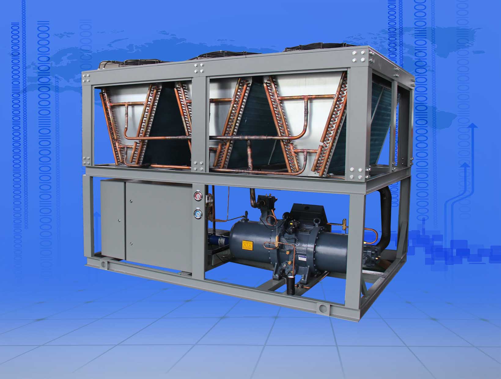 風(fēng)冷式鹽水低溫制冷機組